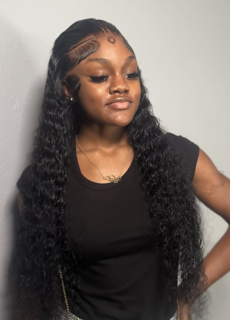 13x4 HD Frontal Burmese Curly Wig